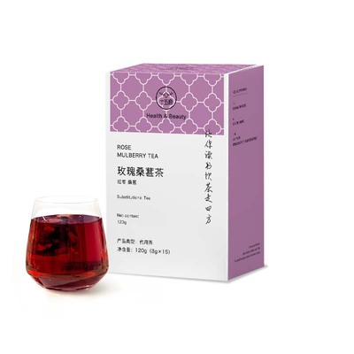 十五鹿玫瑰桑葚茶红枣百合