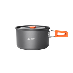 北山狼户外煎煮锅露营锅具火锅水壶套装野营野餐便携套锅餐具炊具