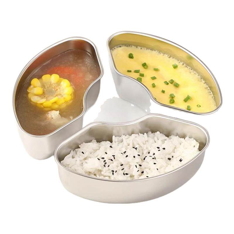 食品级不锈钢带盖扇形蒸盘