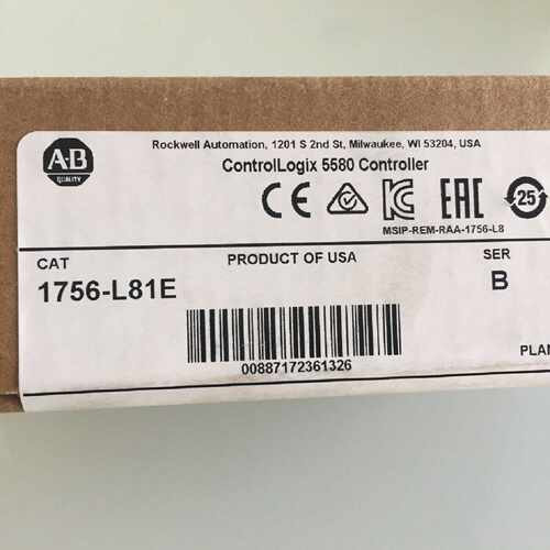 议价1756-L81E  1756-L83E 1756-L83SE全新原装 AB PLC控制器现货