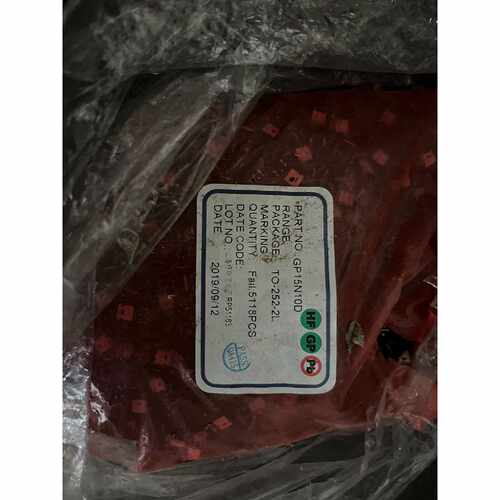 议价GP15N10D货上没打标5118个只售1280维修