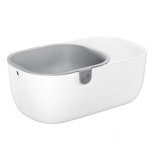 家用瓜子盒嗑瓜子神器水果盘收纳筐客厅零食干果盘双层沥水收纳盒