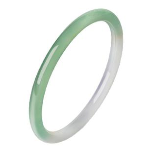 周大生半山半水叮当镯子新中式婉约国风玉髓手镯生日礼物送女朋友