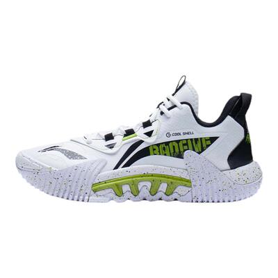 李宁男子减震低帮回弹篮球鞋透气