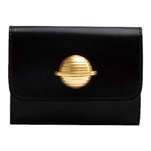 TENNCO原创【星球钱包】设计款真皮二折钱包卡包零钱包高级感女包