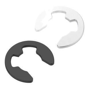 65锰卡簧卡环e型挡圈304不锈钢开口卡扣开口挡圈M1.5M2M3M4M5-M15