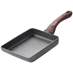 乐扣乐扣大号玉子烧煎锅加宽18CM方形厚蛋烧平底锅不粘锅玉子烧锅