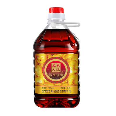 梅州正宗黑糯米姜汁黑豆客家黄酒