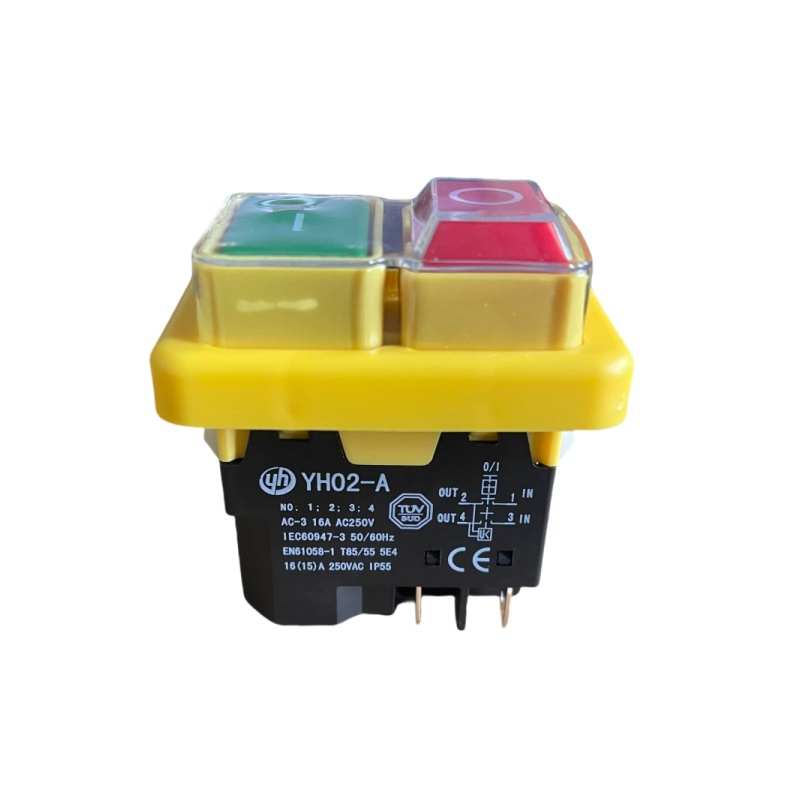 YH02-A/KJD17B电磁开关16A250V磁力钻/电动工具启动按钮 代替科都
