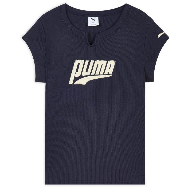 复古修身半袖运动T恤女PUMA彪马