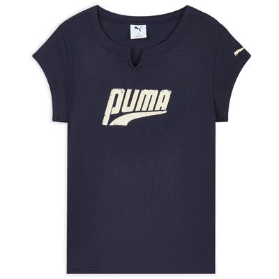 复古修身半袖运动T恤女PUMA彪马