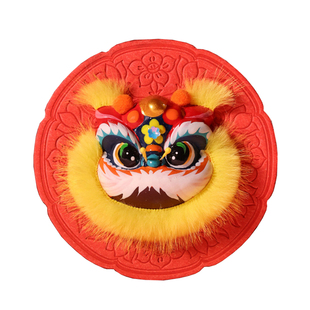 吉兔坊兔爷醒狮英雄贴冰箱贴北京纪念品文创磁力贴手工彩塑兔儿爷