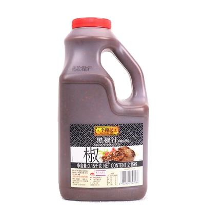 李锦记黑椒汁2.15kg商用黑胡椒酱