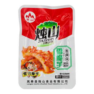 烛山雪魔芋陕西安康特产 魔芋丝干 网红辣条80后麻辣零食散称500g