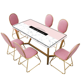 仿大理石纹桌垫茶几垫桌布pvc防水防油防烫北欧ins网红餐桌垫家用