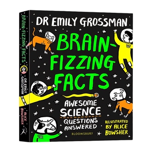 英文原版 Brain-fizzing Facts 儿童问答游戏书 科学问题解答 英文版 进口英语原版书籍