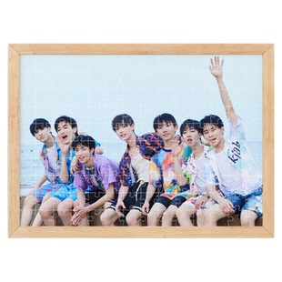 照片拼图定制礼物纸质人像男女朋友情侣婚庆生日创意手工动漫明星