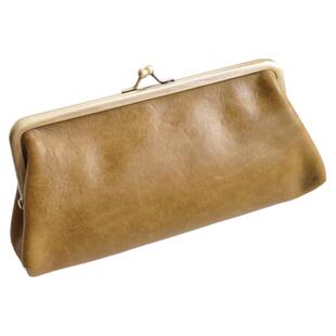 物致WUZHI®平方真皮复古口金包文具笔袋化妆包大容量高品质礼物