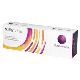 库博misight离焦软镜日抛隐形眼镜30片儿童青少年近视防控正品