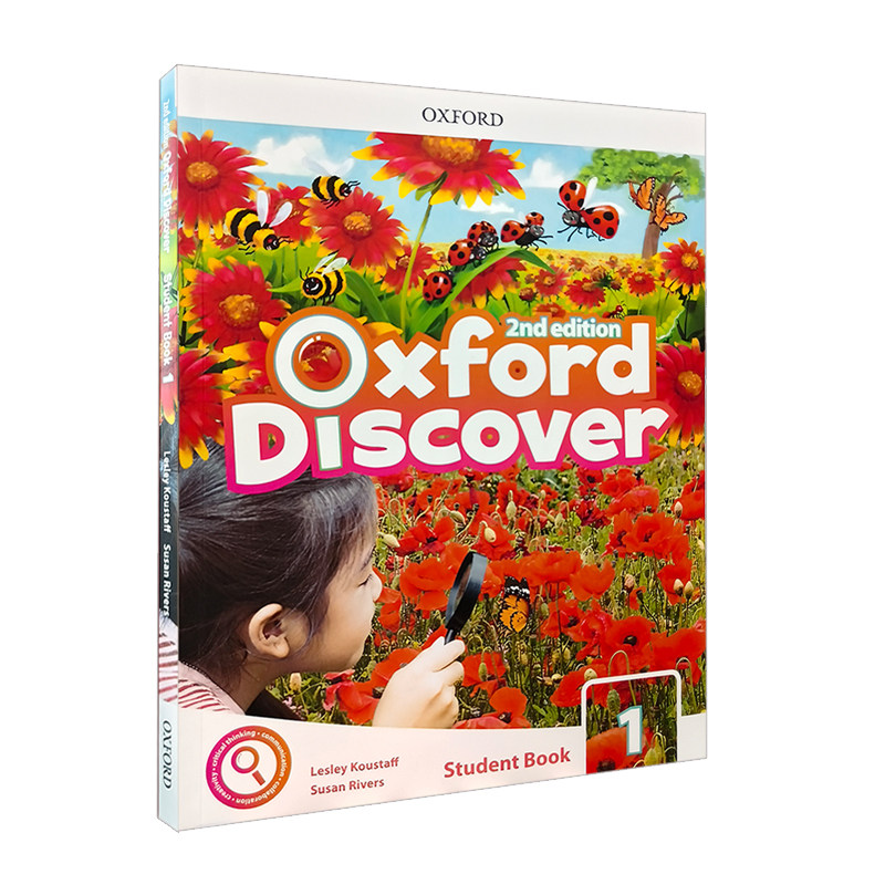 OD第二版进口牛津小学英语教材套装Oxford Discover Level 1/2/3/4/5/6级别书+练习册 含手机app激活码 练习册在线学练习账号