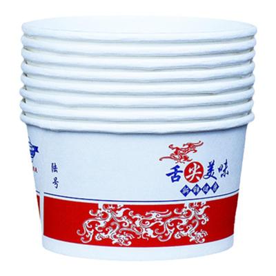 防漏纸碗加厚一次性便宜好货带盖