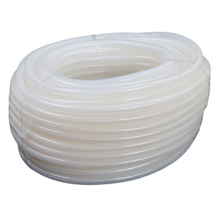 无味硅胶编织管增强蒸汽防爆穿线软管耐压水油酒气管网纹波纹管