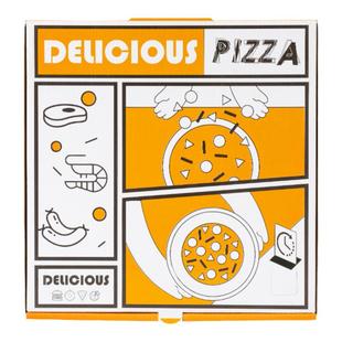 披萨打包盒商用789 10 12英寸一次性外卖pizza包装定制比萨炸鸡盒