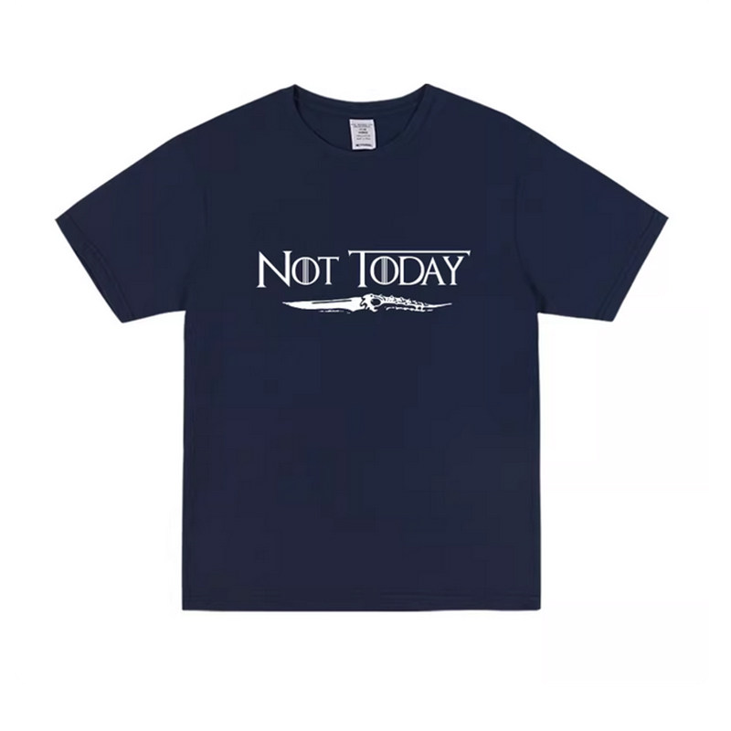 美剧权力的游戏t恤男女威廉姆斯二丫同款not today T Shirts Tops