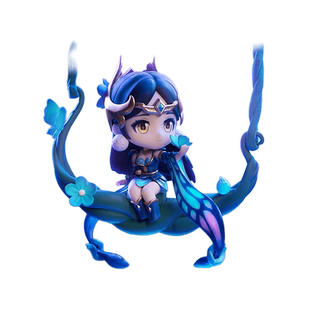 王者荣耀官方正版 仲夏夜之梦貂蝉Q版手办 模型玩具公仔周边摆件