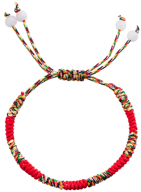 民族风端午节五彩编织手绳