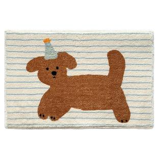 可爱ins风小猫小狗卧室地毯床边毯飘窗垫脚垫懒人沙发地垫宠物垫