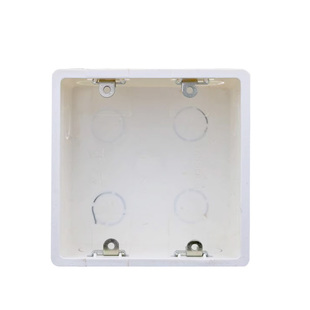 PVC120型六位暗盒大方盒双线盒中央空调控制开关面板暗装底盒