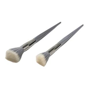 星兜柔感点彩刷超柔软纤维毛腮红刷斜角修容刷定妆刷阴影刷化妆刷