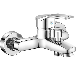 淋浴混水阀花洒洗澡套装卫浴室浴缸热水器三联合一冷热喷头水龙x