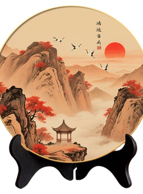 平安喜乐柿柿如意摆件