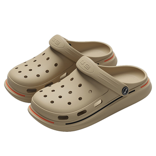 回力医用手术室拖鞋男款夏季2025新款厚底防滑防臭洞洞鞋男士外穿