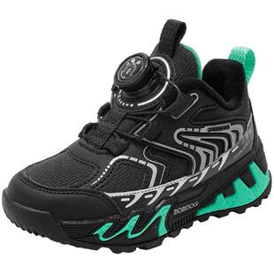 巴布豆童鞋官方旗舰店正品儿童运动鞋冬款加绒大童鞋男童二棉鞋女