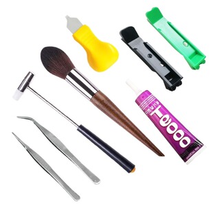 微颗粒积木拆件器拼装辅助工具拼接牢固胶水零件夹镊到底垫起件器