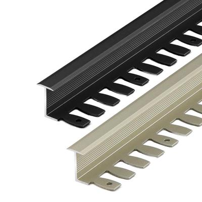 极窄铝合金T型嵌入式地板收边条