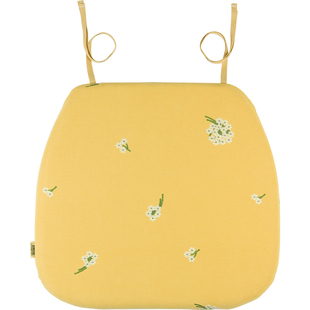 马蹄形灯芯绒记忆棉温莎椅子座垫办公室座椅餐椅垫春秋加厚坐垫子