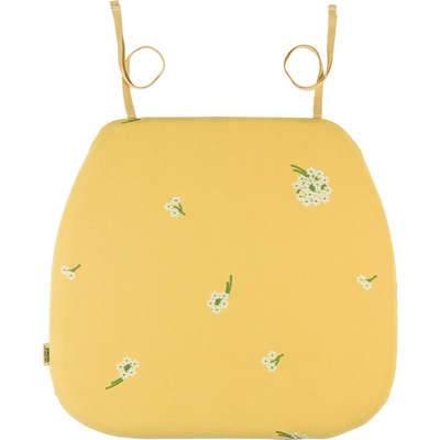 灯芯绒记忆棉餐椅坐垫马蹄形椅垫