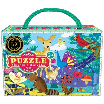 美国eeboo儿童拼图协调专注力