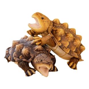 仿真大号鳄龟毛绒玩具玩偶抱着睡觉的娃娃男生逼真乌龟鱼公仔摆件