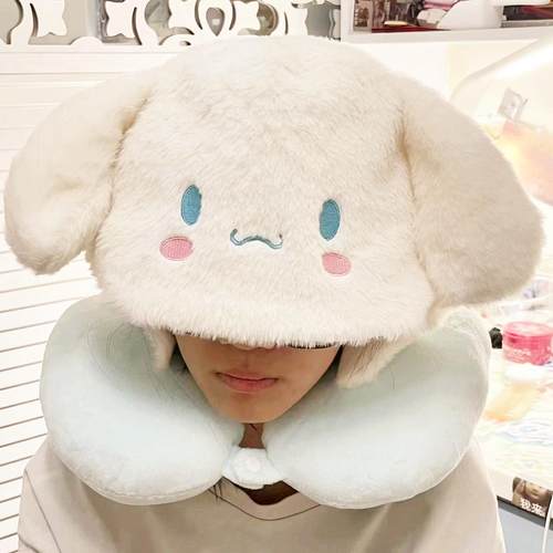 带帽u型枕脖枕护颈枕午睡靠枕头颈椎旅行车用便携办公室脖子睡觉