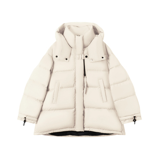 熙薇【生活美学】2025冬季新款时尚轻盈蓬松羽绒服外套H7093