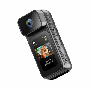 屏旅旗舰店拇指运动相机摩托车骑行头盔口袋胸前固定记录仪非360全景摄像机