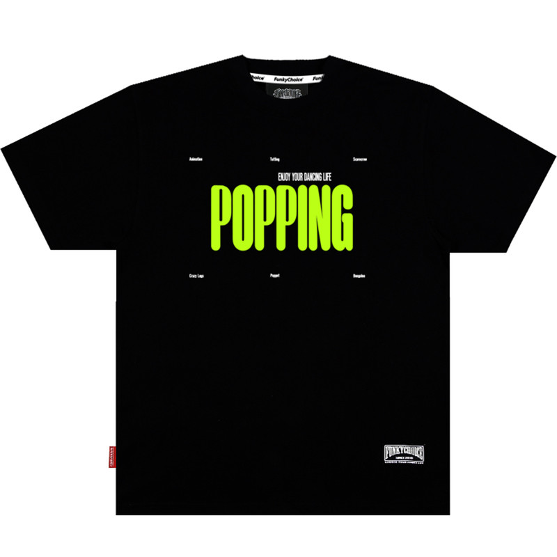 POPPING舞者多种面料