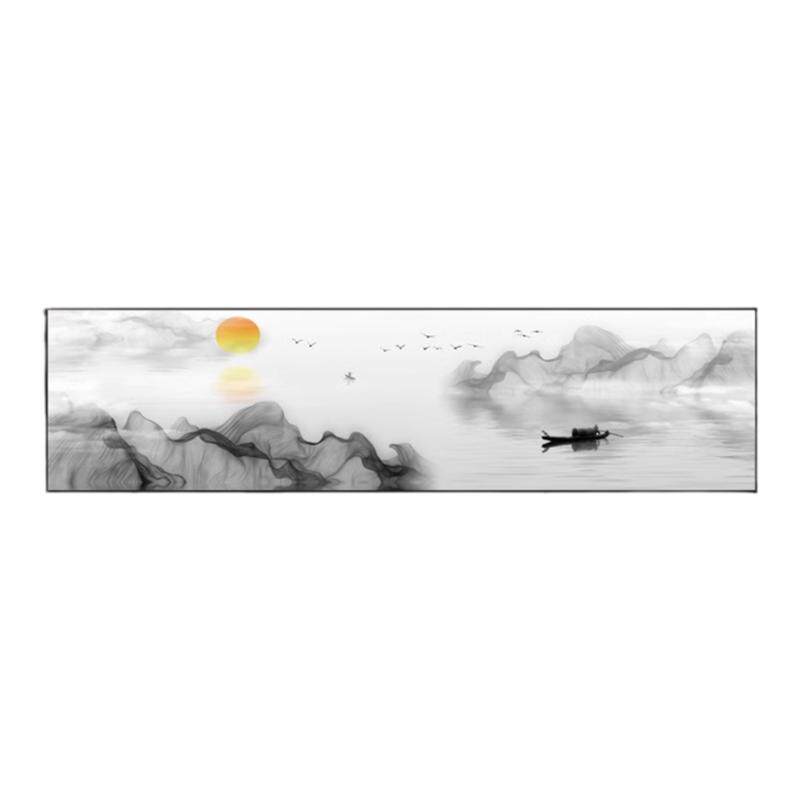新中式卧室装饰画主卧床头挂画客厅沙发背景山水画禅意茶室水墨画