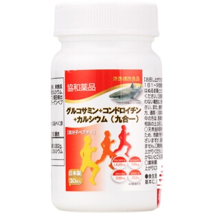 日本协和SUSUMOTOYA氨糖非变性二型胶原蛋白九合一护骨素骨肽