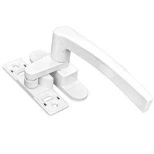 阳台玻璃门窗把手铝合金内开窗户7字执手锁扣推拉门窗拉手柄配件